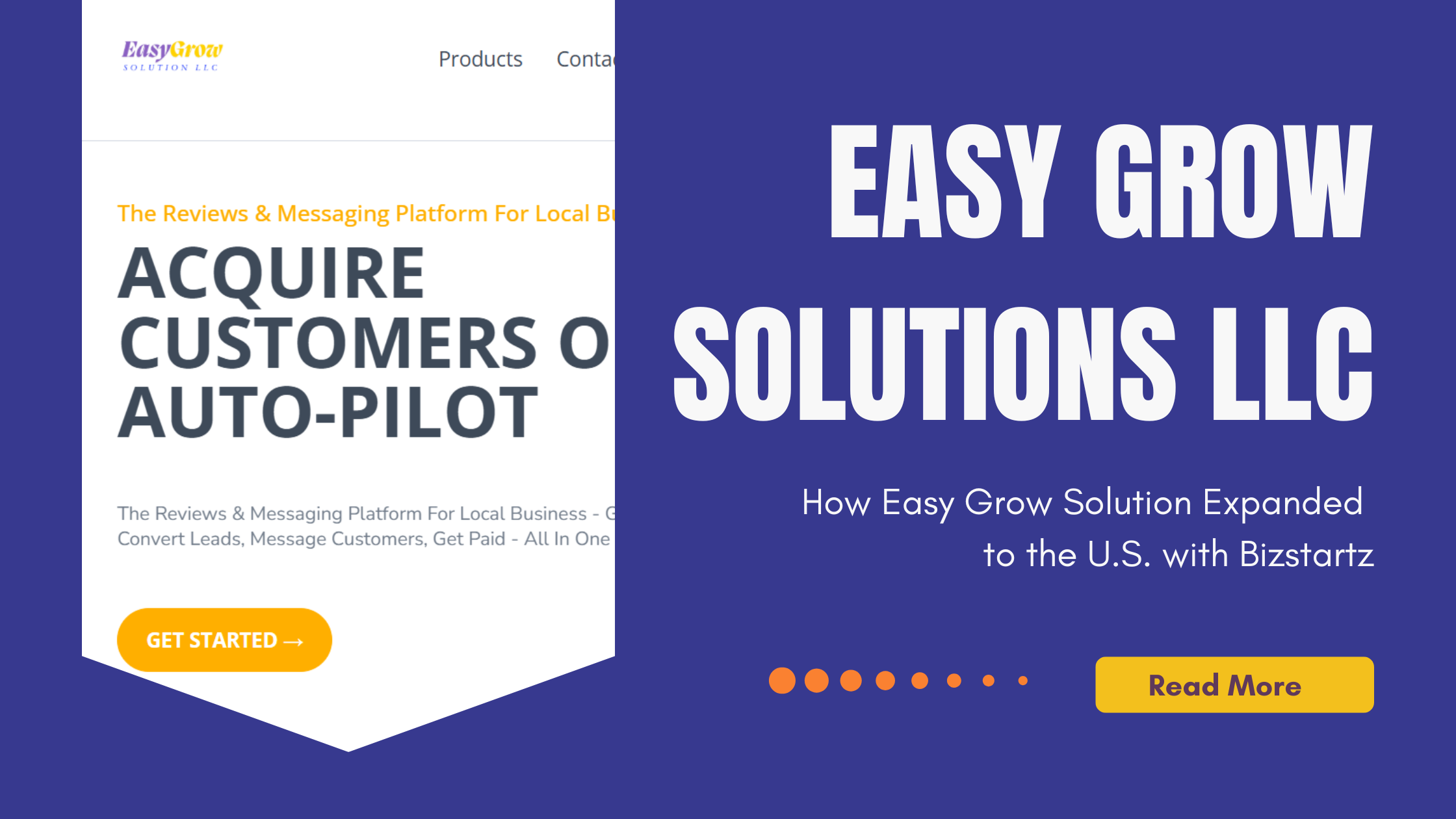 Easy Grow Solution Expanded to the US with Bizstartz